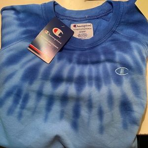TieDye Champion Crewneck